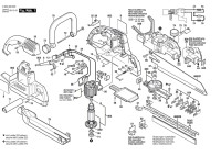 Bosch 0 603 308 042 PFZ 1200 A Sabre Saw 240 V / GB Spare Parts PFZ1200A